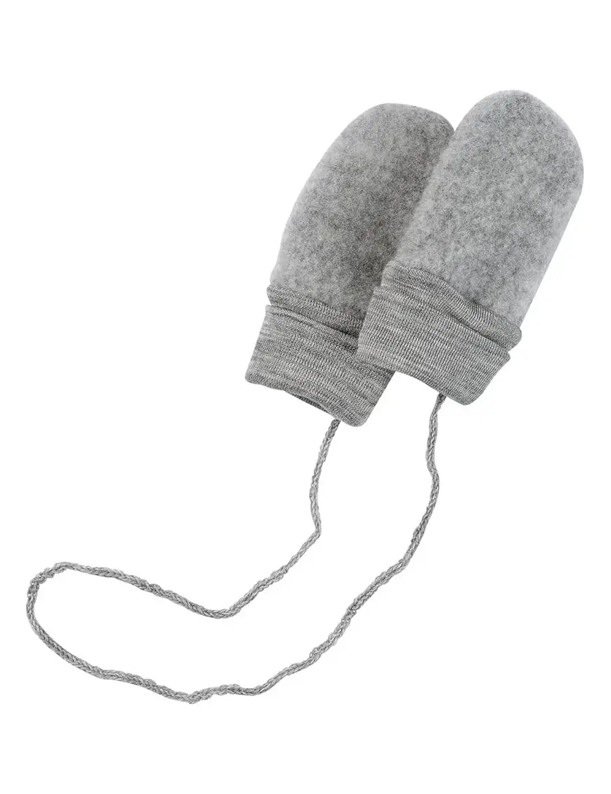 Ciepłe rękawiczki 100% merino Grey, Engel