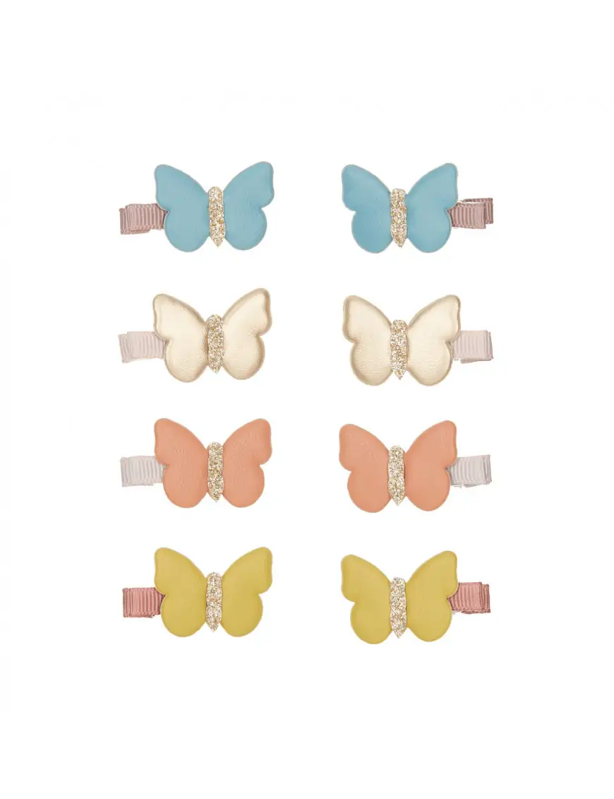 Zestaw spinek Garden butterfly mini clips Mimi & Lula