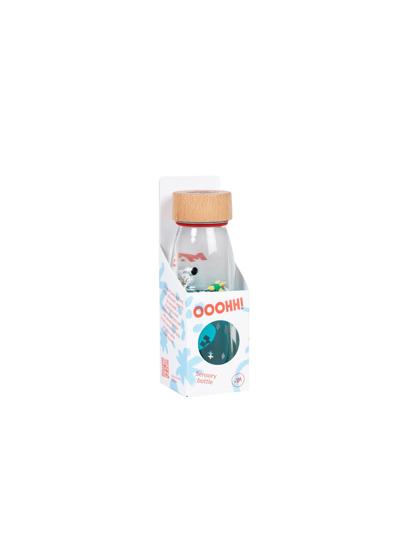 Petit Boum, Butelka sensoryczna, dwufazowa MOVE kosmos Petit Boum, Butelka sensoryczna, dwufazowa MOVE kosmos