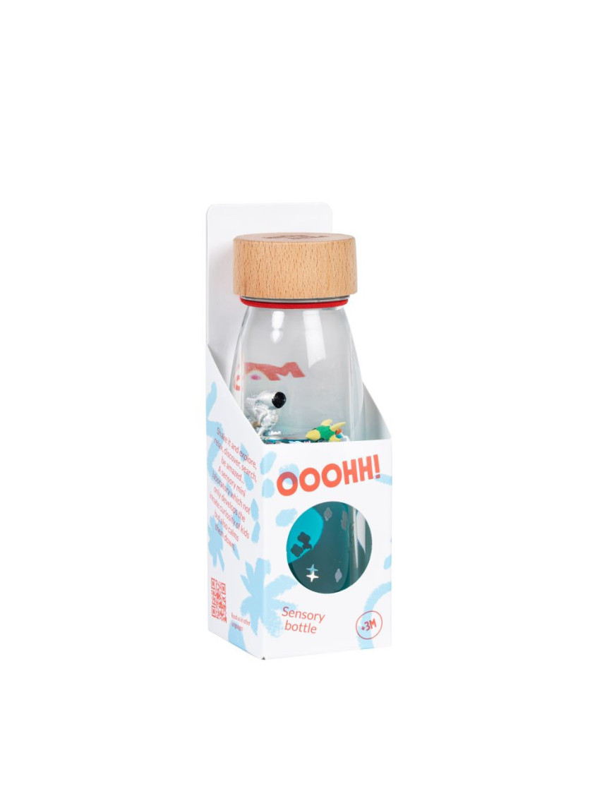 Petit Boum, Butelka sensoryczna, dwufazowa MOVE kosmos Petit Boum, Butelka sensoryczna, dwufazowa MOVE kosmos