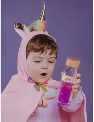 Petit Boum, Butelka sensoryczna, dwufazowa MOVE kraina jednorożca