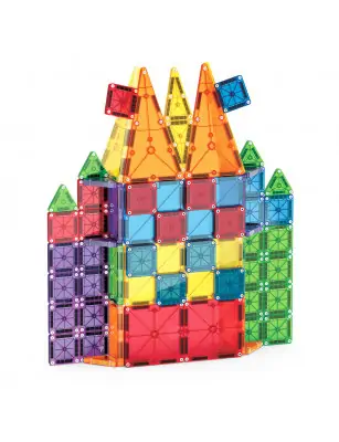 MAGNA-TILES® Klocki Magnetyczne COMBO microMAGS 62 el.