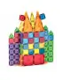 MAGNA-TILES® Klocki Magnetyczne COMBO microMAGS 62 el.