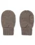 Rękawiczki z wełny merino - LOULI SOFT BROWN Konges Sløjd