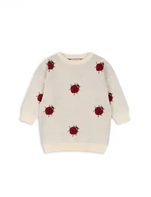 Sukienka w biedronki - LAPIS LADYBUG Konges Sløjd