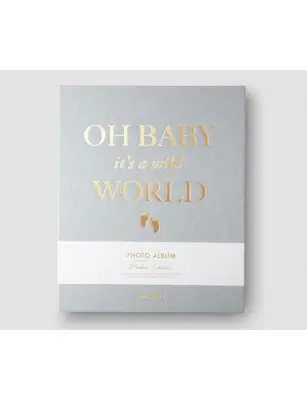 Fotoalbum Baby It's a Wild World Grey