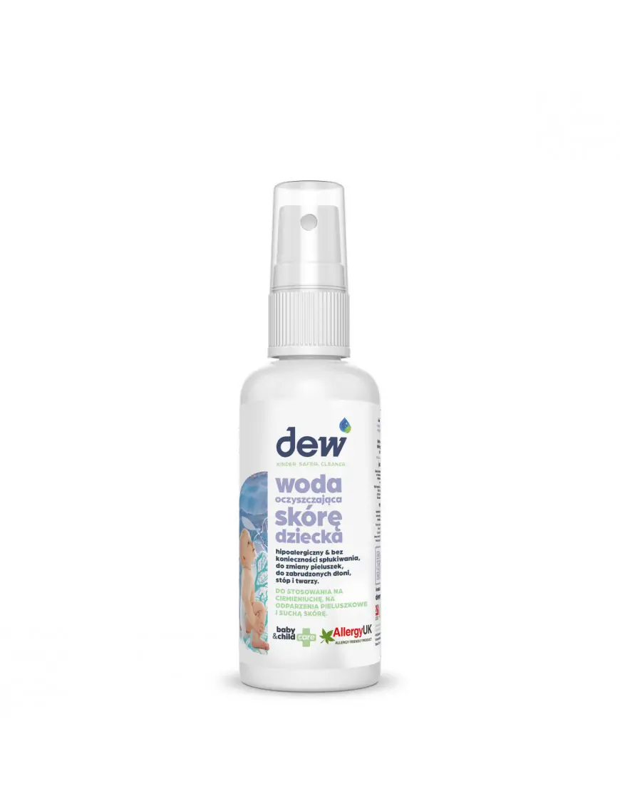 Woda oczyszczająca skórę dziecka 65 ml DEW