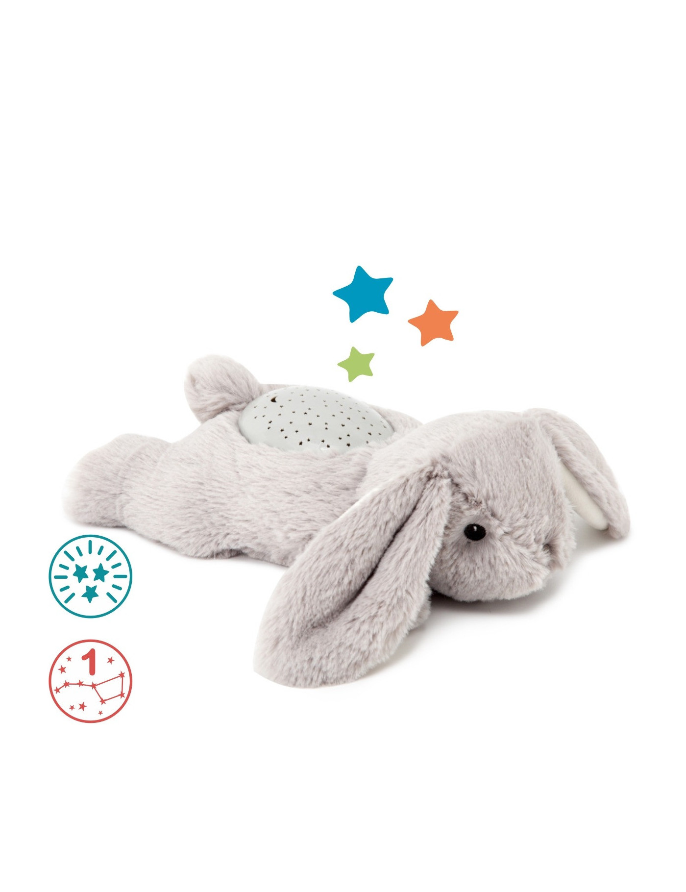 Pluszowy projektor dla dzieci - Królik Benny - przyjaciel do snu - Cloud b® Dream Buddies™ Pluszowy projektor dla dzieci - Królik Benny - przyjaciel do snu - Cloud b® Dream Buddies™