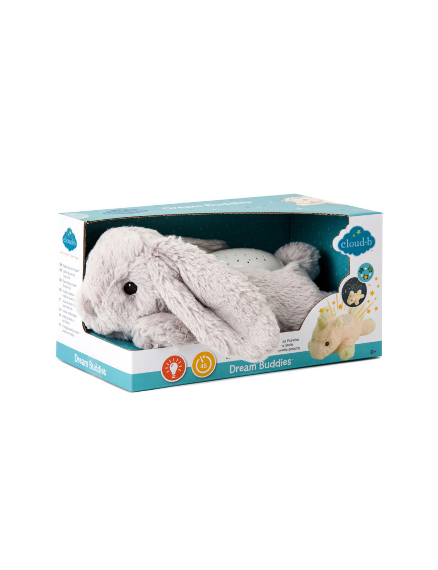 Pluszowy projektor dla dzieci - Królik Benny - przyjaciel do snu - Cloud b® Dream Buddies™ Pluszowy projektor dla dzieci - Królik Benny - przyjaciel do snu - Cloud b® Dream Buddies™