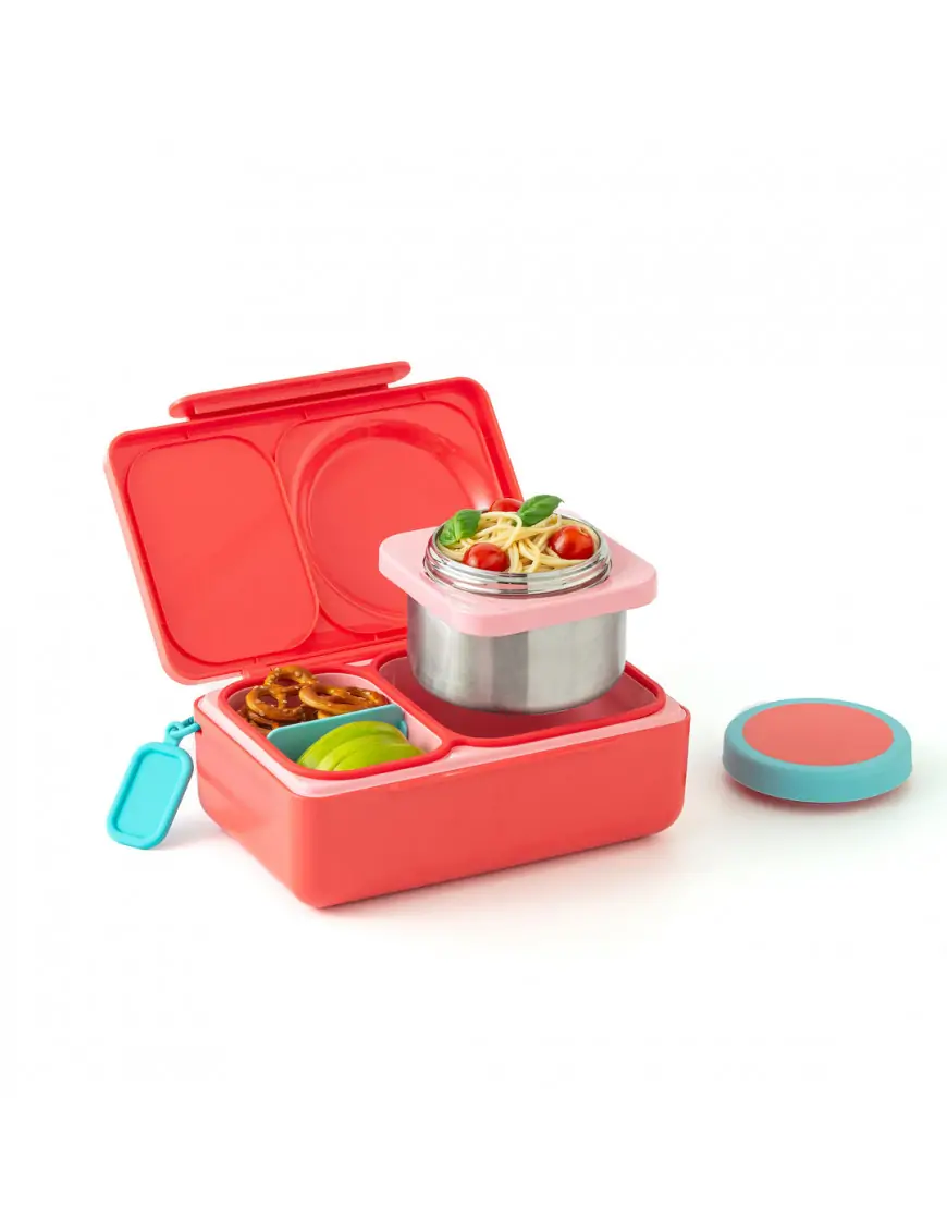 OMIE OMIEBOX UP lunch box z termosem Cherry Pink