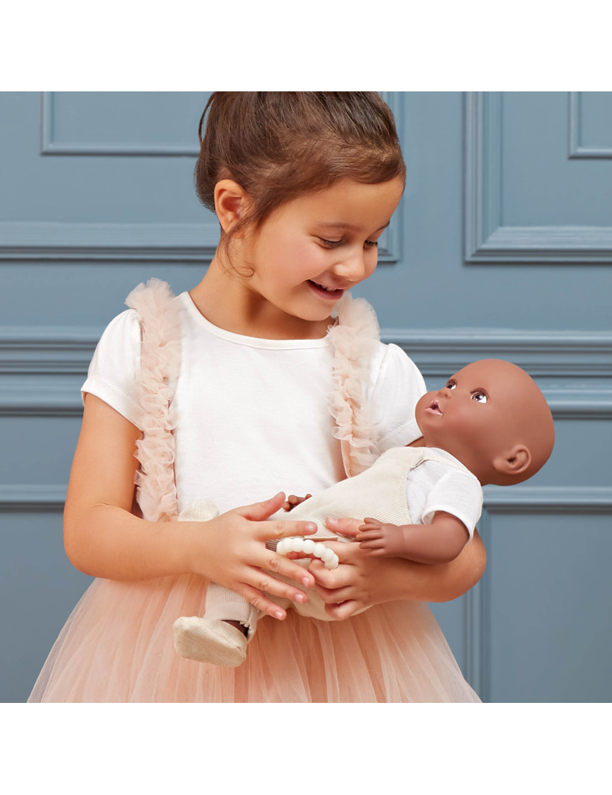 Zestaw ubranek dla lalek NIEMOWLĄT – stylizacja ze spodniami na szelkach LullaBaby Zestaw ubranek dla lalek NIEMOWLĄT – stylizacja ze spodniami na szelkach LullaBaby