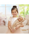 Lalka NIEMOWLĘ, z misiowym BECIKIEM LullaBaby