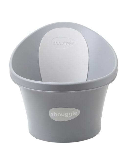 Shnuggle Wanienka dla Niemowlaka z Odpływem Baby Pebble Grey