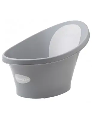 Shnuggle Wanienka dla Niemowlaka z Odpływem Baby Pebble Grey