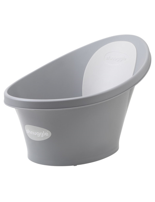 Shnuggle Wanienka dla Niemowlaka z Odpływem Baby Pebble Grey
