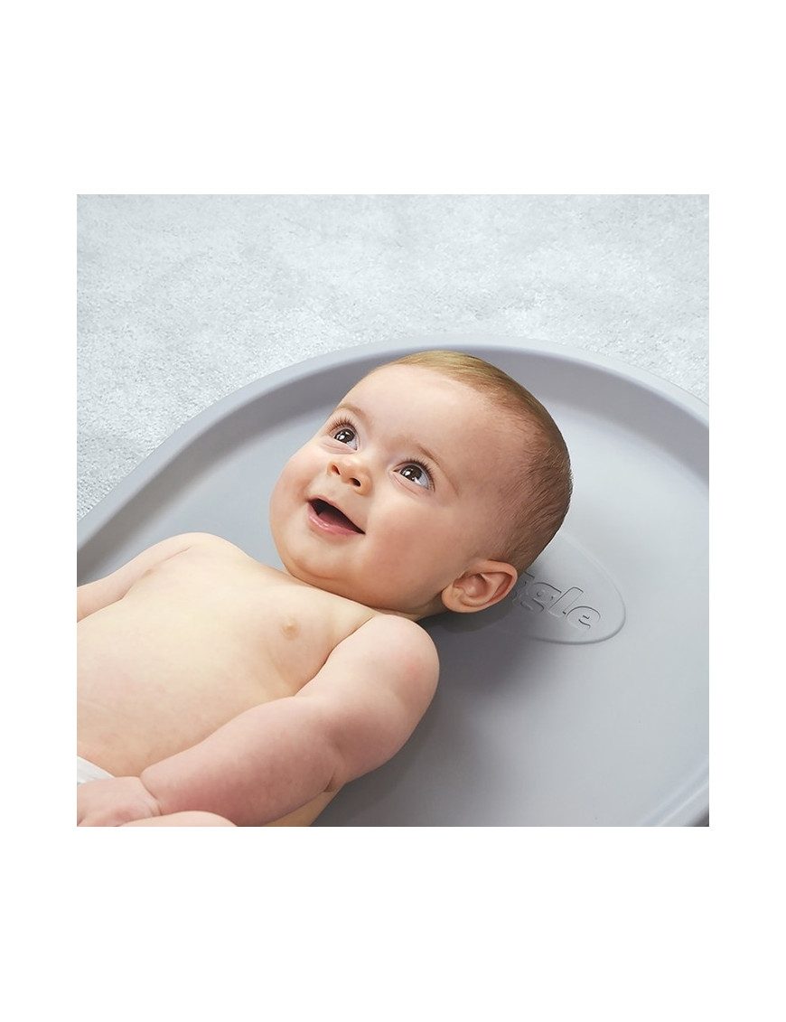 Shnuggle Mata do Przewijania z Pianki Squishy Grey
