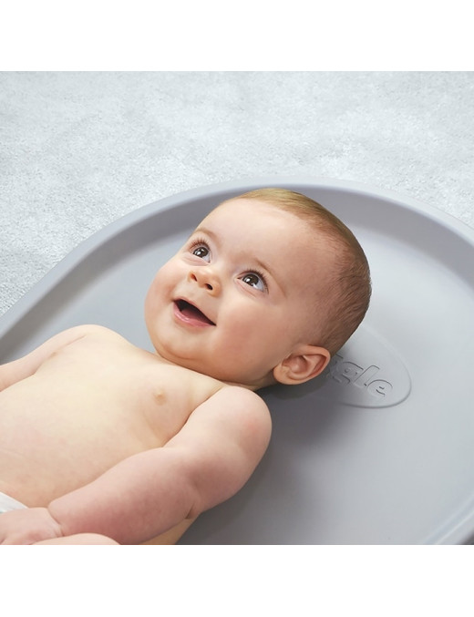 Shnuggle Mata do Przewijania z Pianki Squishy Grey