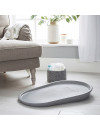 Shnuggle Mata do Przewijania z Pianki Squishy Grey