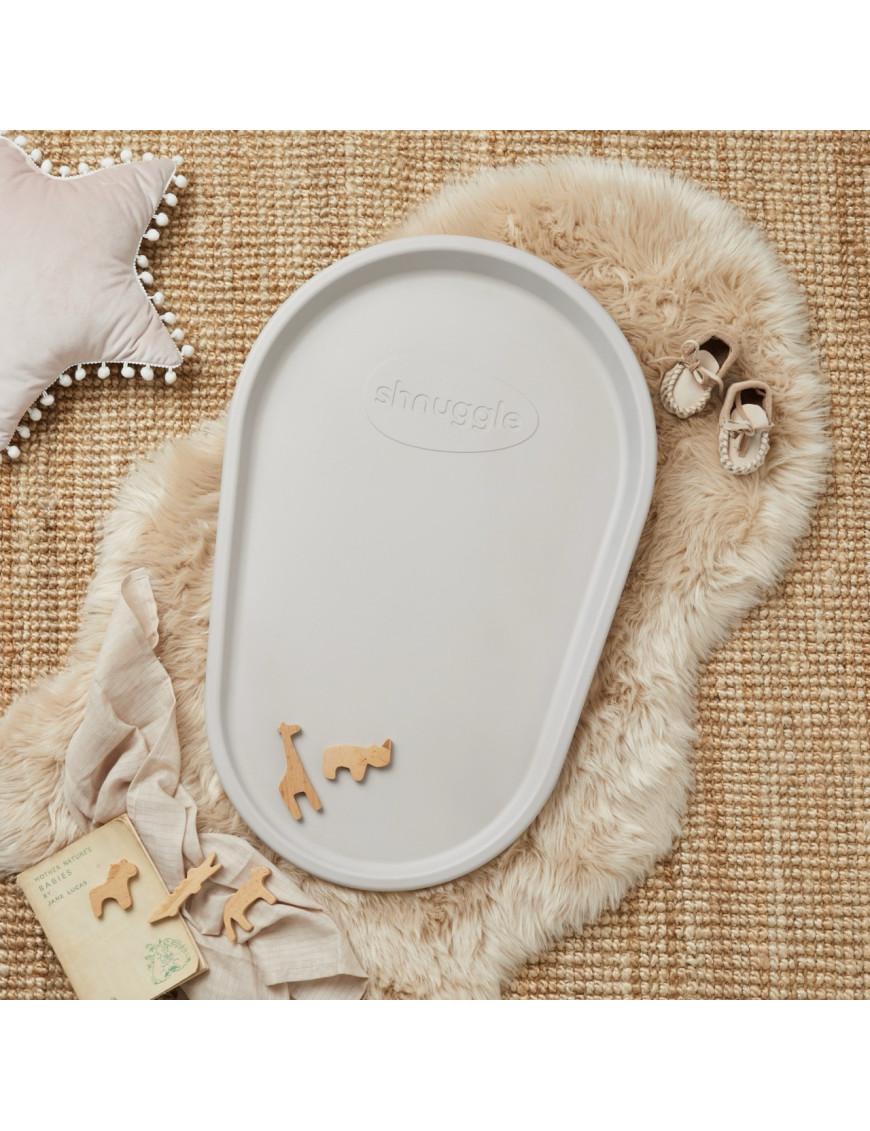 Shnuggle Mata do Przewijania z Pianki Squishy Taupe