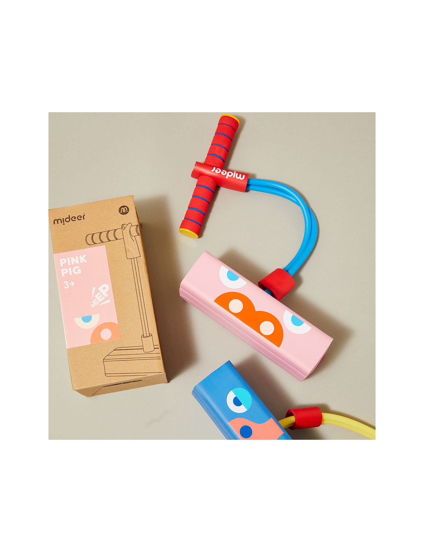 Skoczek Pogo z dżwiękiem mideer