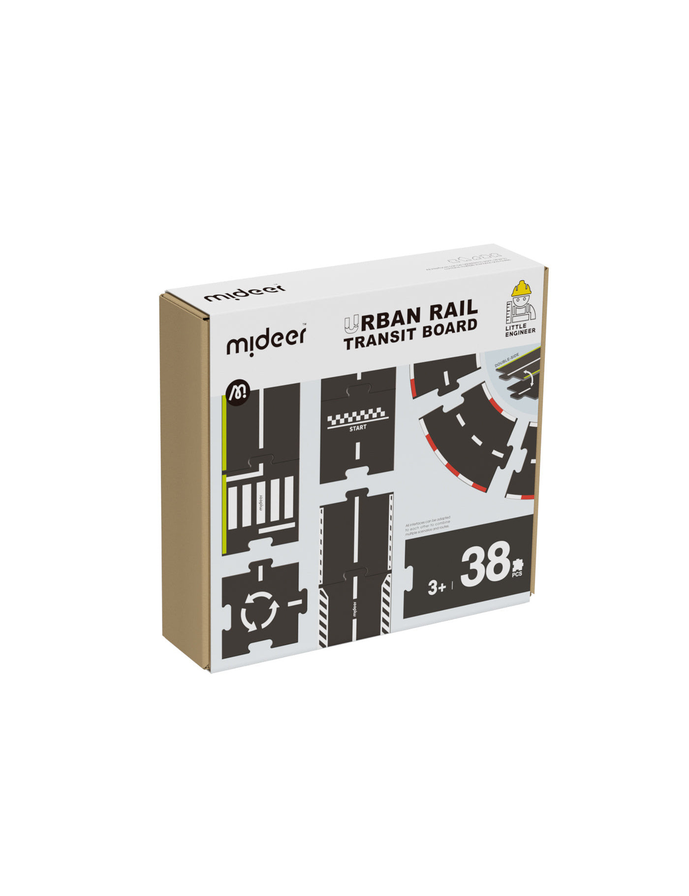 Puzzle tor wyścigowy (38 elementów) mideer