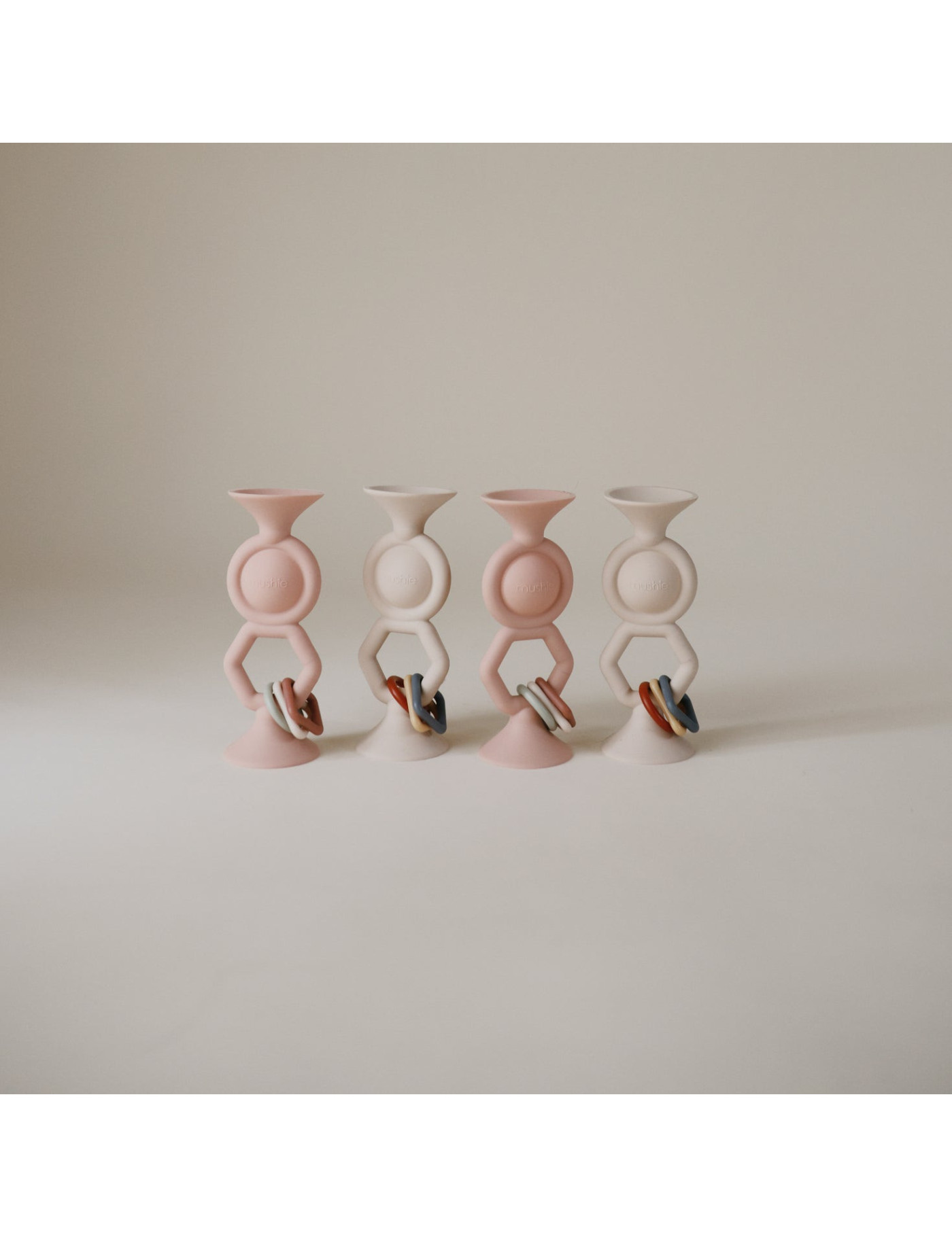Mushie Zabawka sensoryczna HexaPop - Blush