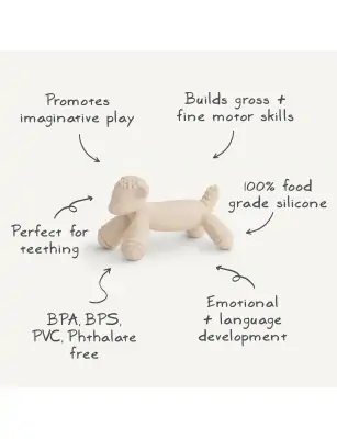 Mushie Gryzak Figurka - Lamb