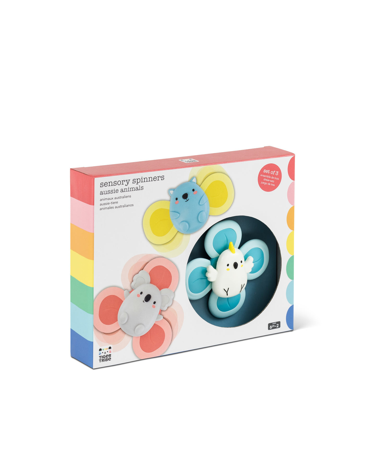 Tiger Tribe Spinnery Sensoryczne - Australijskie Zwierzęta