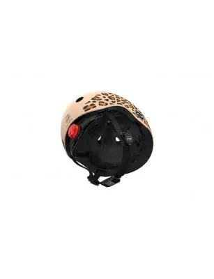 SCOOTANDRIDE Kask XXS-S dla dzieci 1-5 lat Leopard