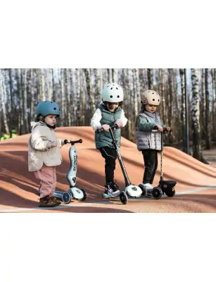 SCOOTANDRIDE Kask XXS-S dla dzieci 1-5 lat Leopard