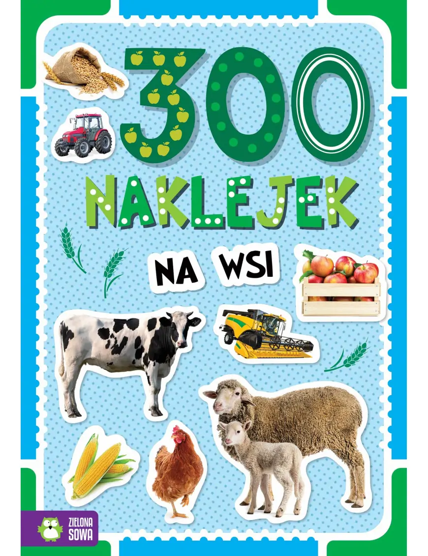 300 naklejek. Na wsi