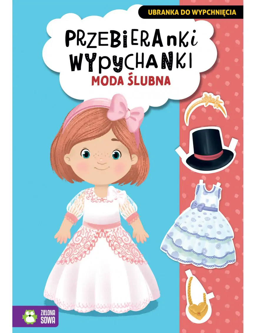 Przebieranki wypychanki. Moda ślubna