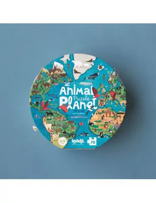 Puzzle z grą obserwacyjną Animal Planet | Londji