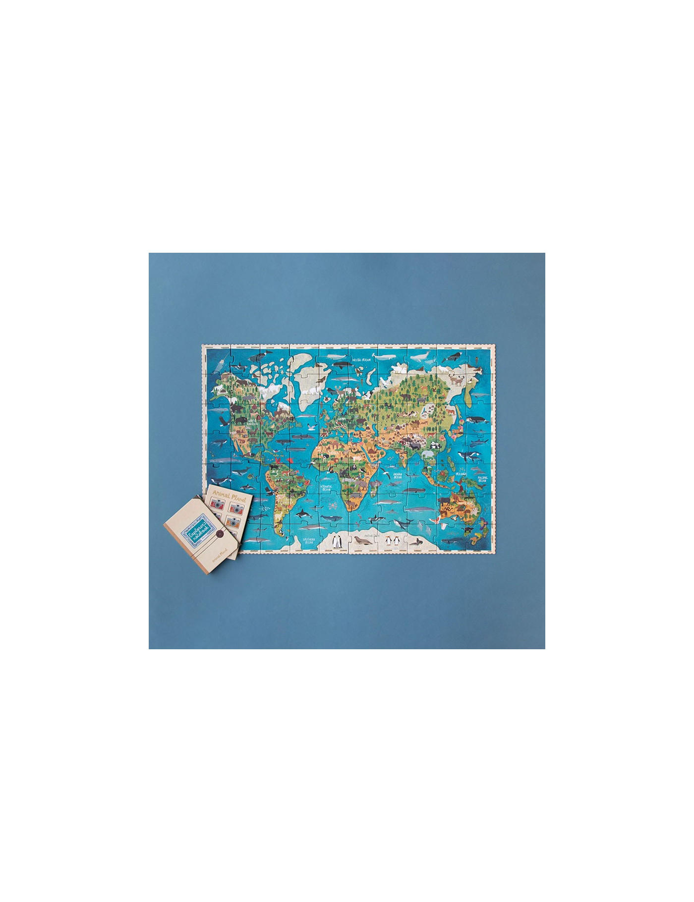 Puzzle z grą obserwacyjną Animal Planet | Londji