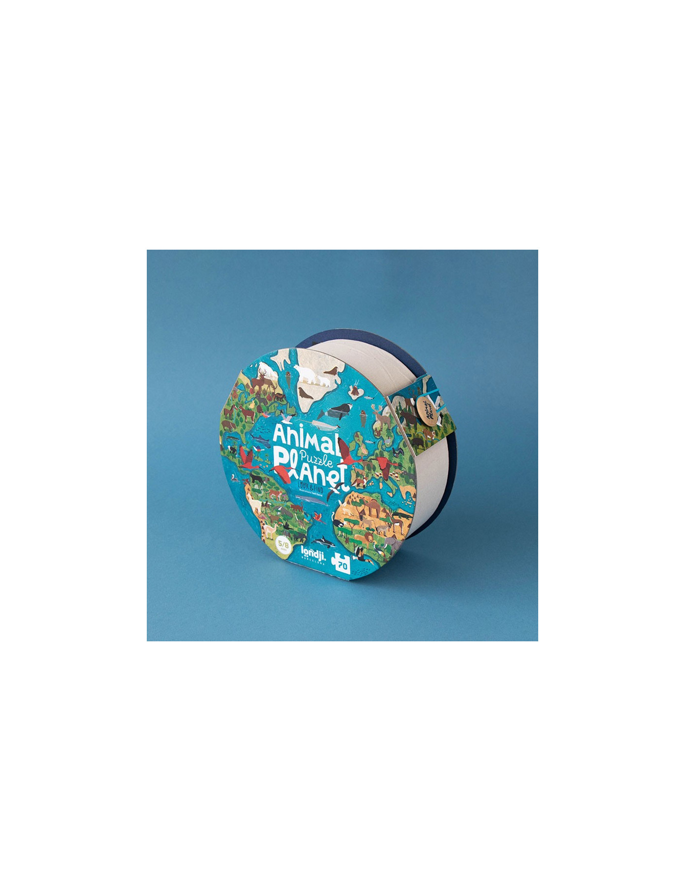 Puzzle z grą obserwacyjną Animal Planet | Londji