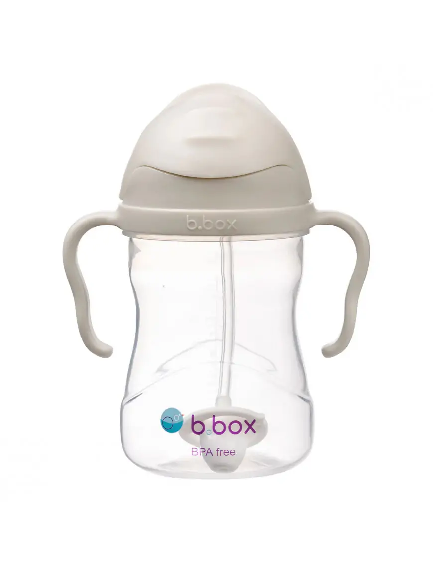 Bidon ze słomką 240 ml, latte, b.box