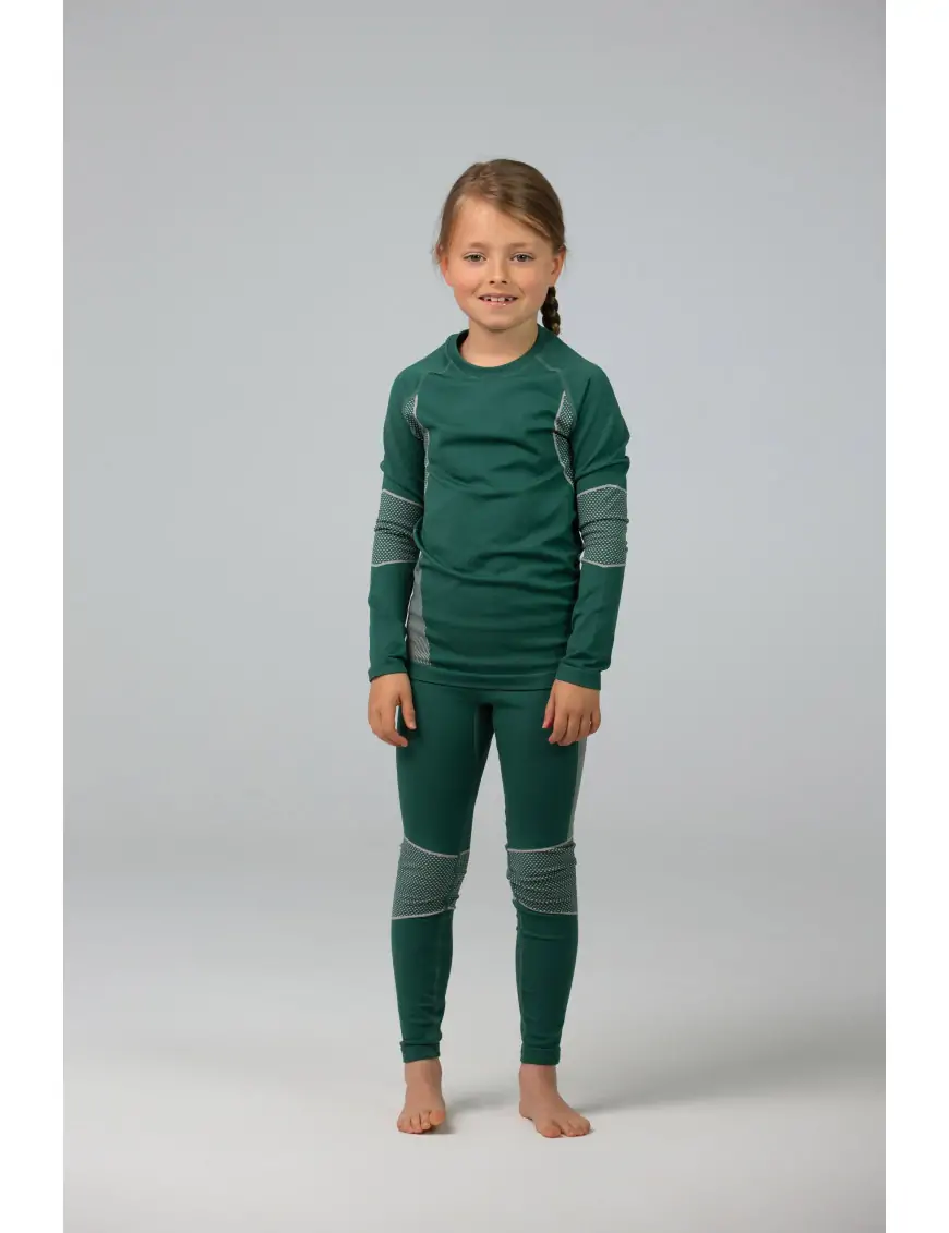 Bielizna termoaktywna dla dzieci Dark Green Ducksday