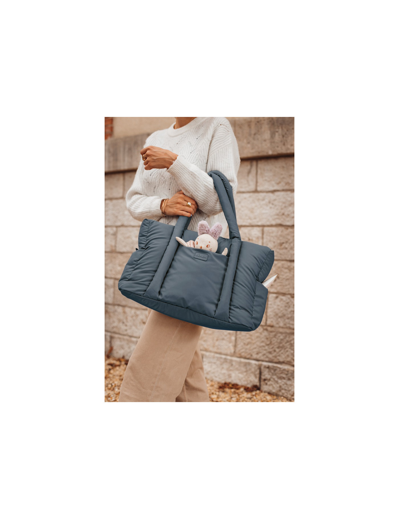 Beaba Torba dla mamy Puffy Paris Dark heather grey Beaba Torba dla mamy Puffy Paris Dark heather grey