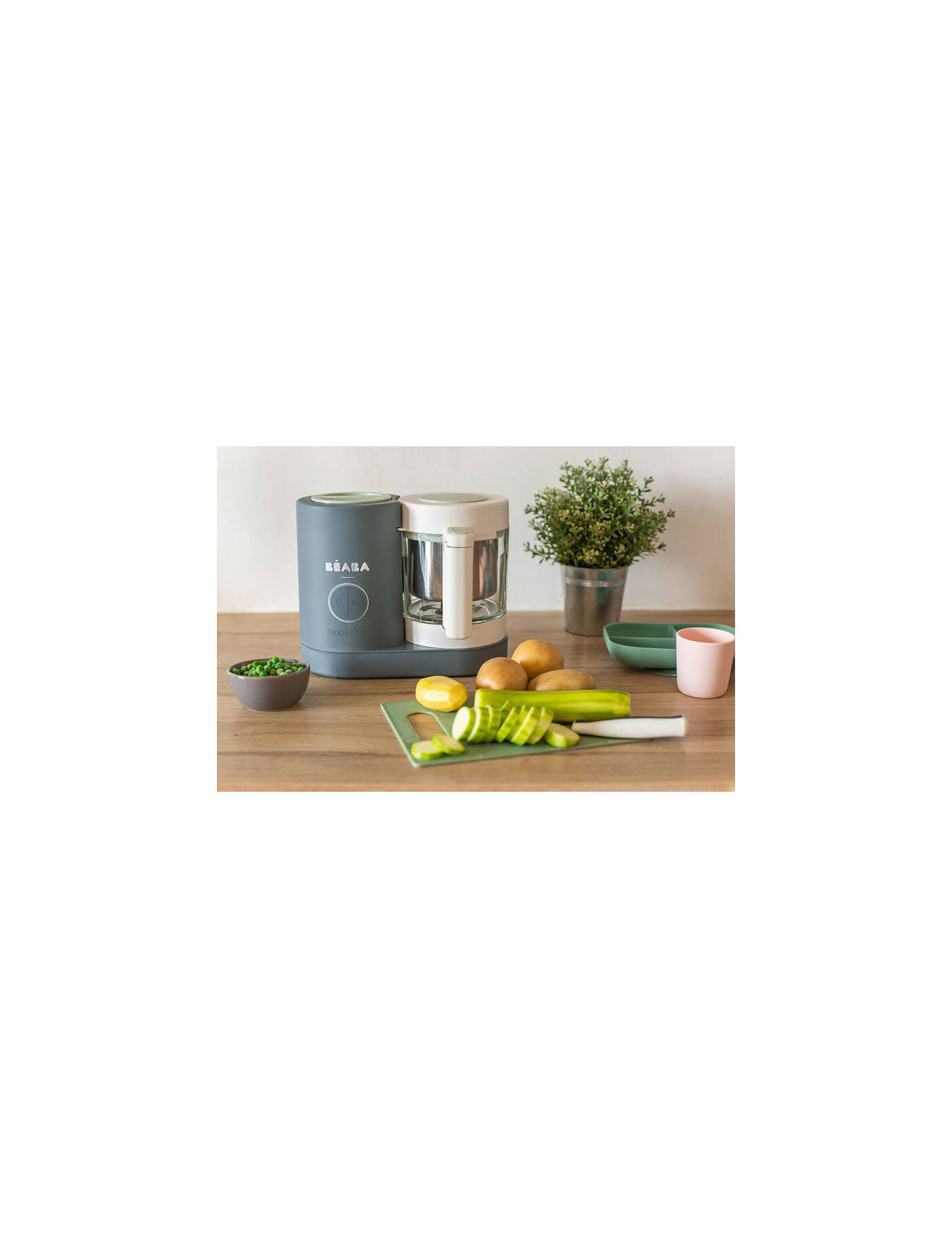 Babycook wielofunkcyjne urządzenie do miksowania i gotowania Mineral Grey, Beaba Babycook wielofunkcyjne urządzenie do miksowania i gotowania Mineral Grey, Beaba