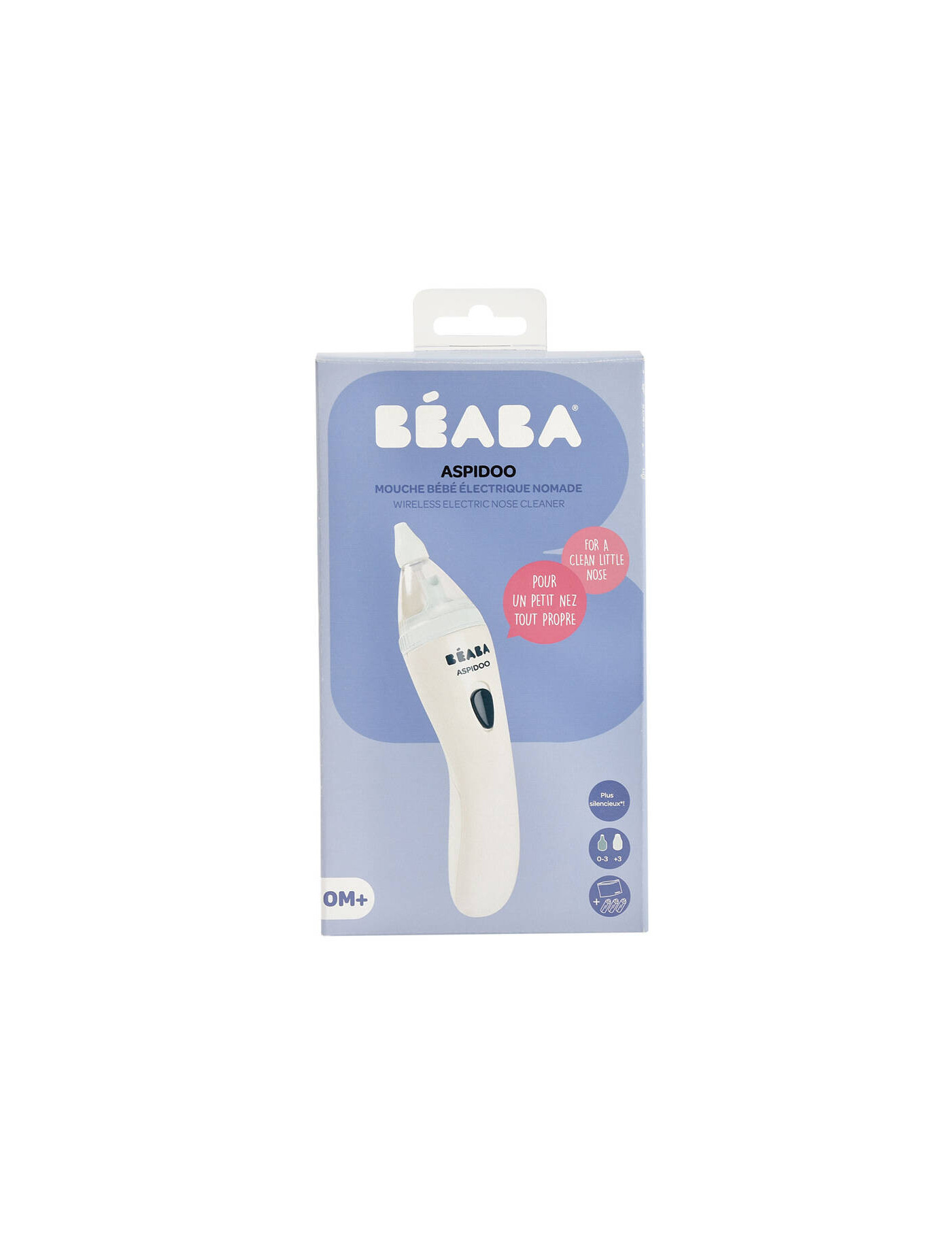 Beaba Elektroniczny ewolucyjny aspirator do nosa dla dzieci Aspidoo Beaba Elektroniczny ewolucyjny aspirator do nosa dla dzieci Aspidoo