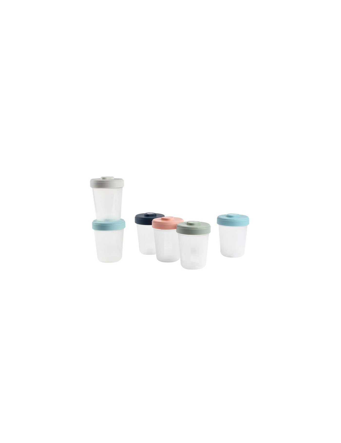 Beaba Zestaw słoiczków Clip 6 szt. (6x250ml)
