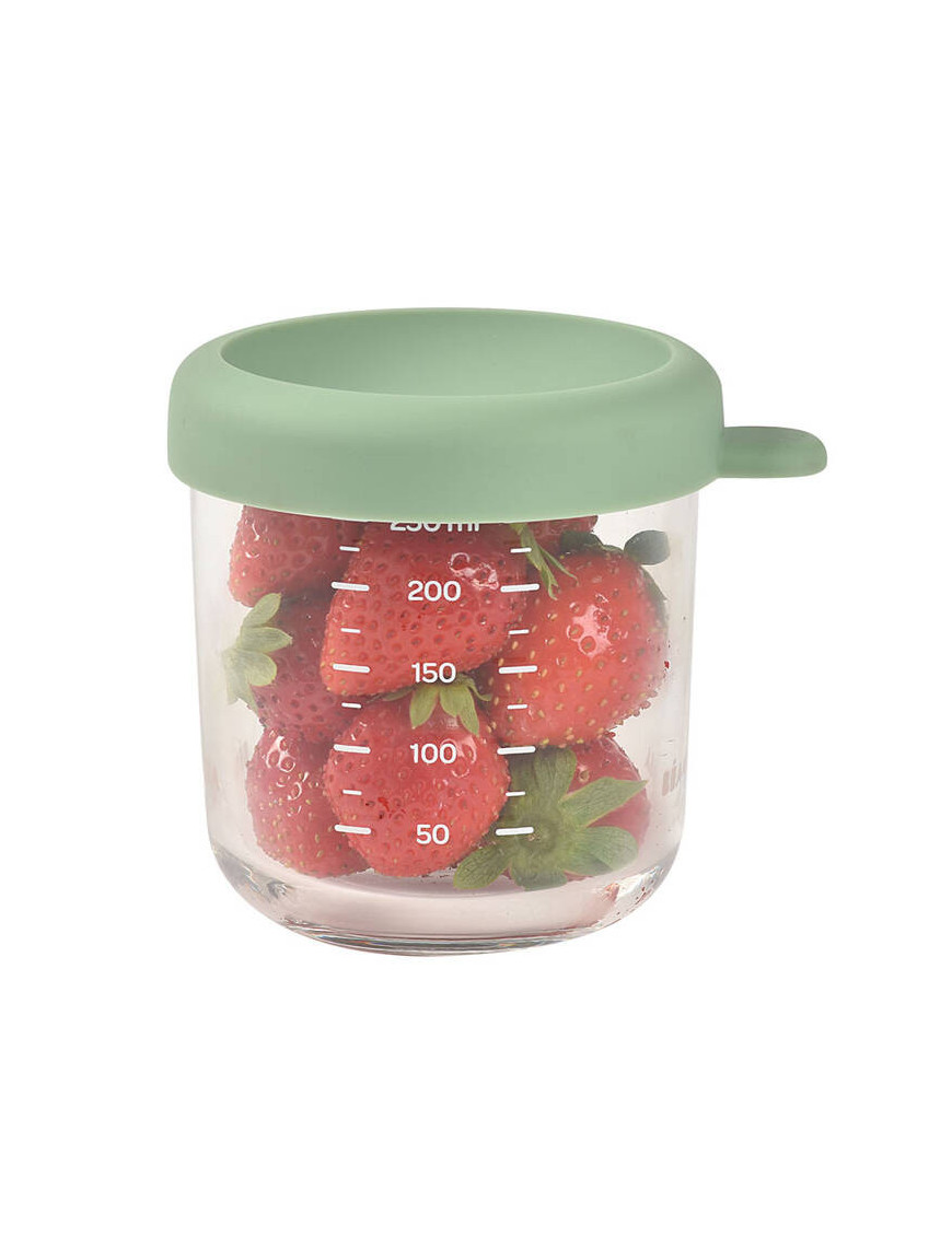 Szklany pojemnik z zamknięciem 250 ml SAGE Beaba