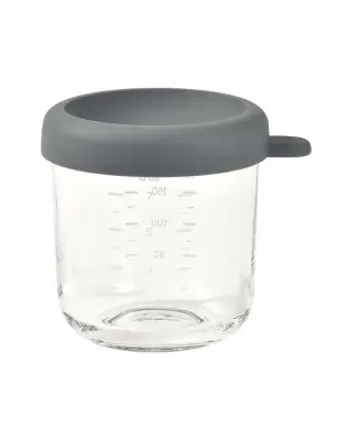 BEABA Pojemnik słoiczek szklany z zamknięciem 250 ml Mineral