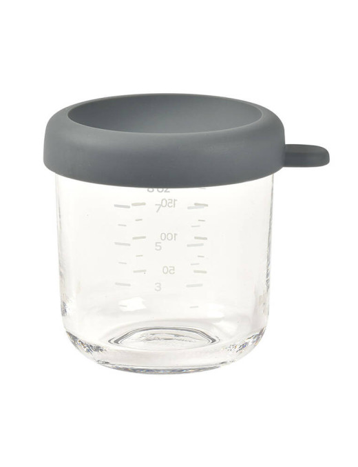 BEABA Pojemnik słoiczek szklany z zamknięciem 250 ml Mineral