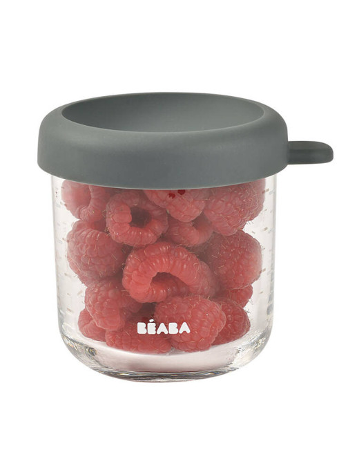 BEABA Pojemnik słoiczek szklany z zamknięciem 250 ml Mineral