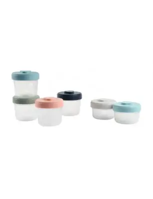 Beaba Zestaw słoiczków Clip 6 szt. (2x90ml + 4x150ml)
