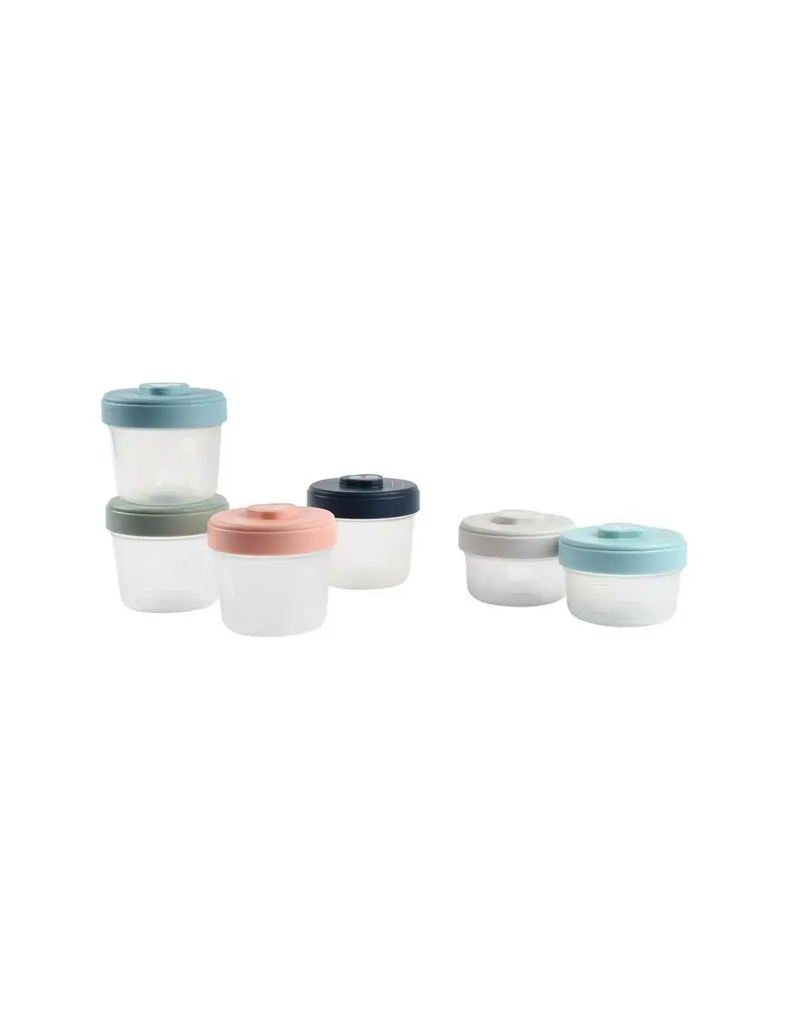 Beaba Zestaw słoiczków Clip 6 szt. (2x90ml + 4x150ml)