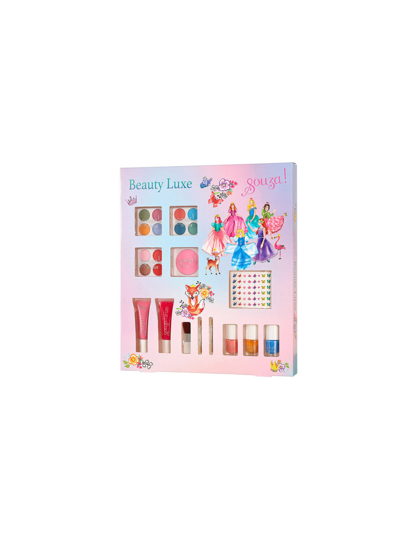 Souza! Kosmetyki do makijażu dla dzieci zestaw 13 el. Beauty Luxe Souza! Kosmetyki do makijażu dla dzieci zestaw 13 el. Beauty Luxe