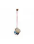 Ozdoba choinkowa small drum - Dark blue, Maileg