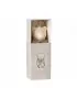 Ozdoba choinkowa w pudełku Teddy bear - Off white/Blue, Maileg